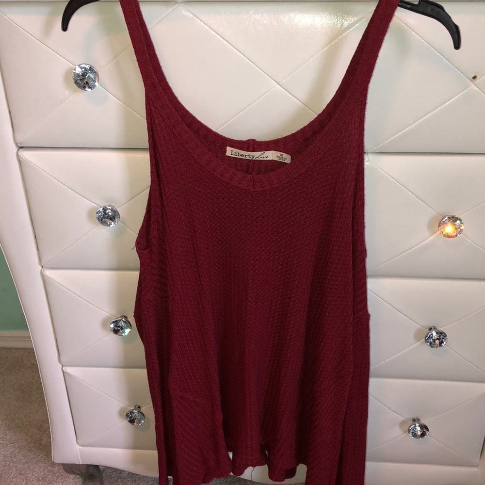 Liberty Love cold shoulder shirt